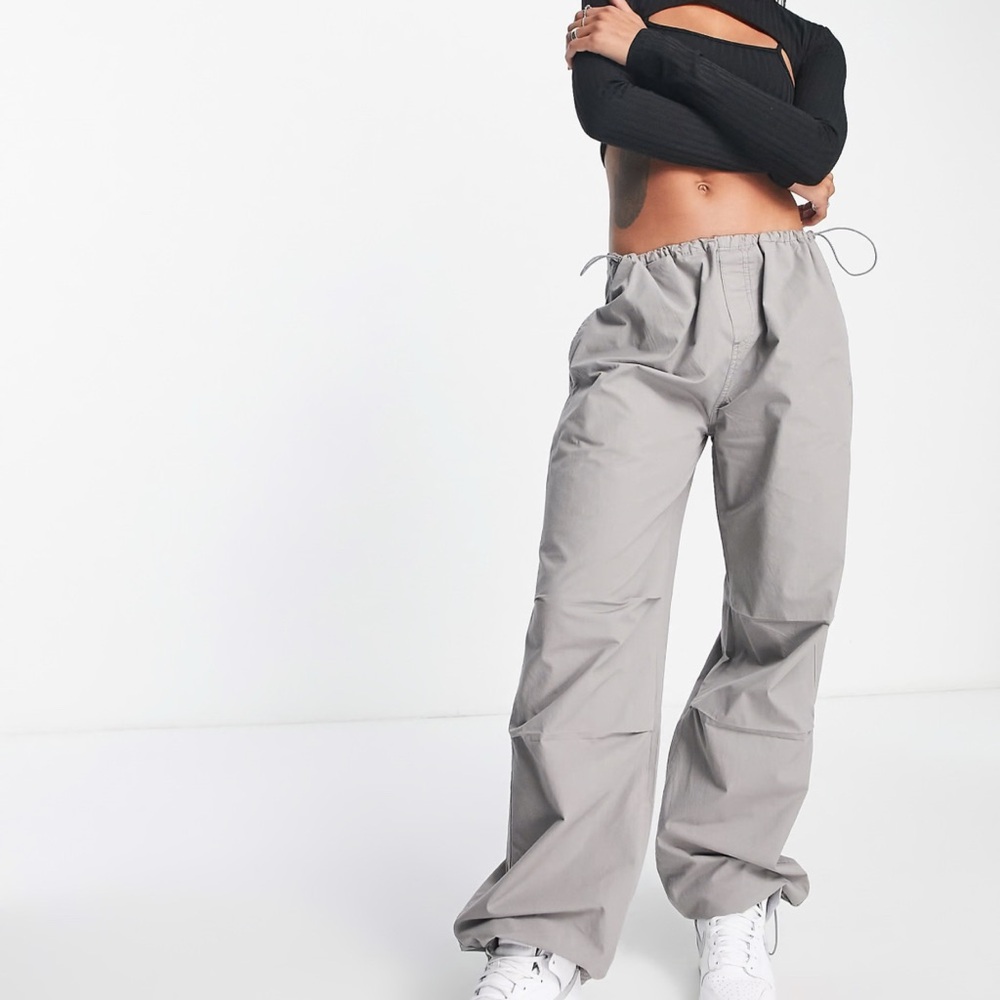 Stradivarius parachute pants